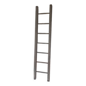 Old solid oak ladder