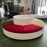 1970s garden bench made by Roche Bobois in Formica