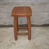 Vintage wooden bar stool