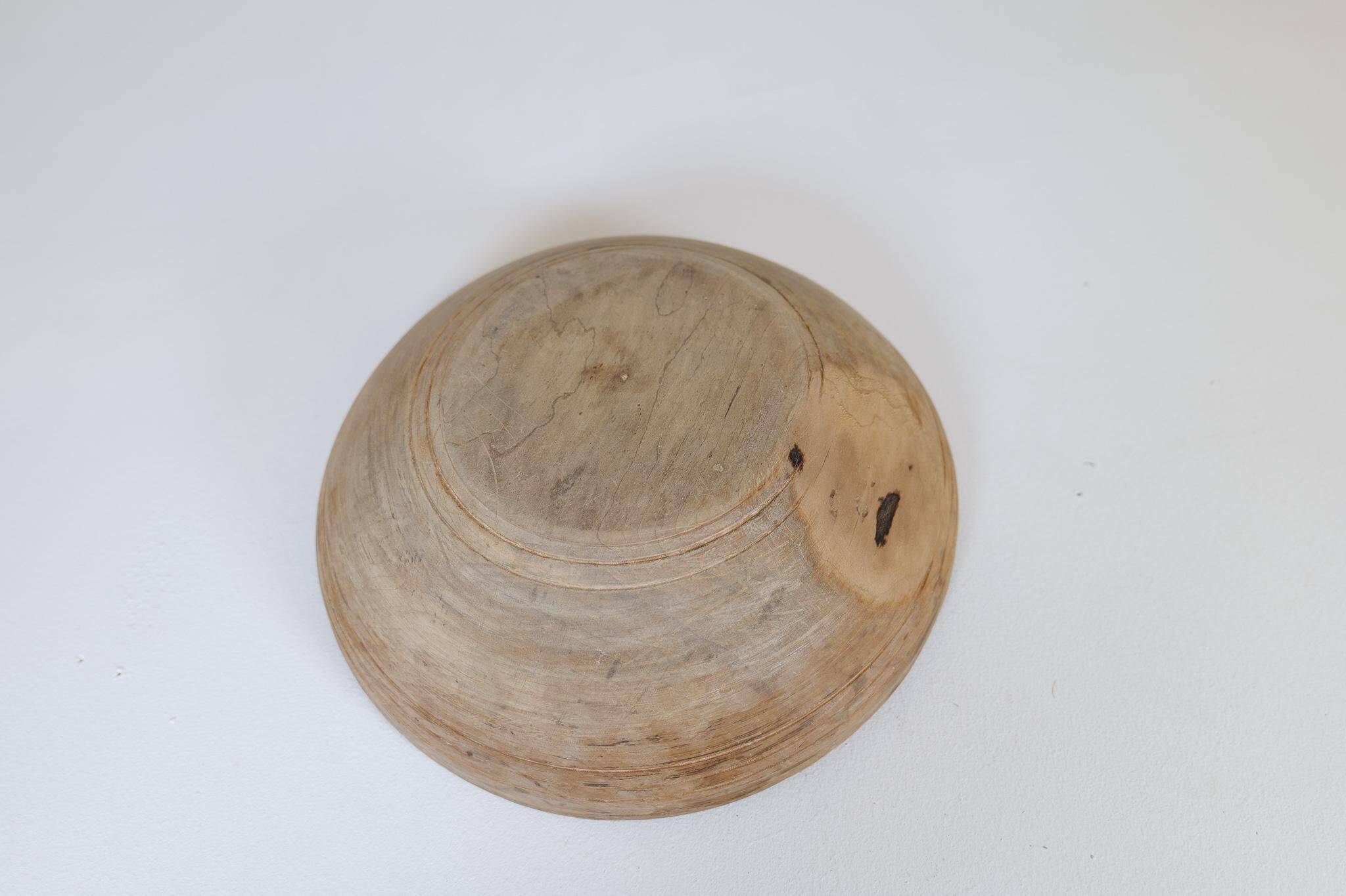 Swedish folk art, unique 19th-century farmer's bowl.