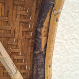 Rattan armchair "A la Girafe"