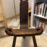 Brutalist tripod chair