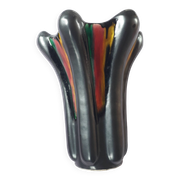 Vase vintage en céramique signée
