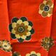 Round tablecloth and 7 towels seventies 70s