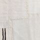Tapis Kilim contemporain vintage Off White et noir 7x10, 218x307 cm