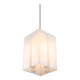 Vintage italian plexiglass tower pendant lamp