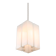 Vintage italian plexiglass tower pendant lamp