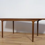 Table à manger extensible en teck du milieu du siècle de McIntosh, années 1960