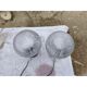 Paire de lampes industrielle