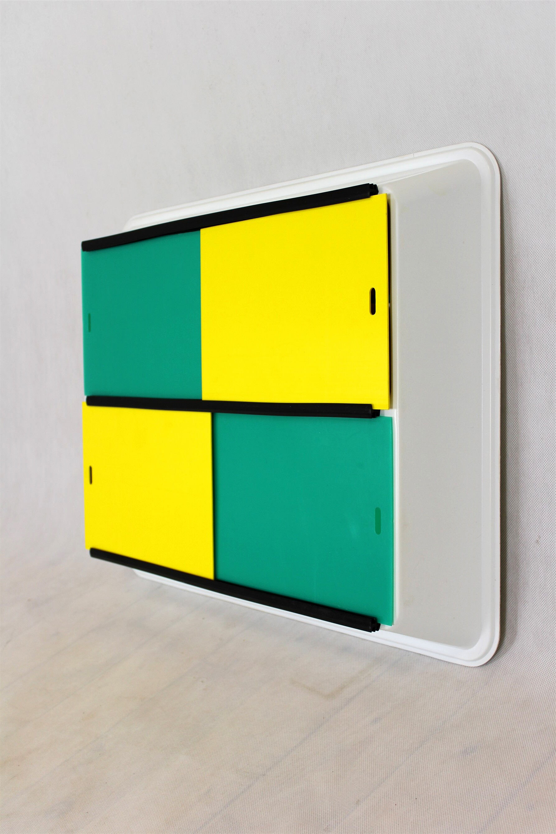 Vintage Bathroom Cabinet with Sliding Doors, 1970s