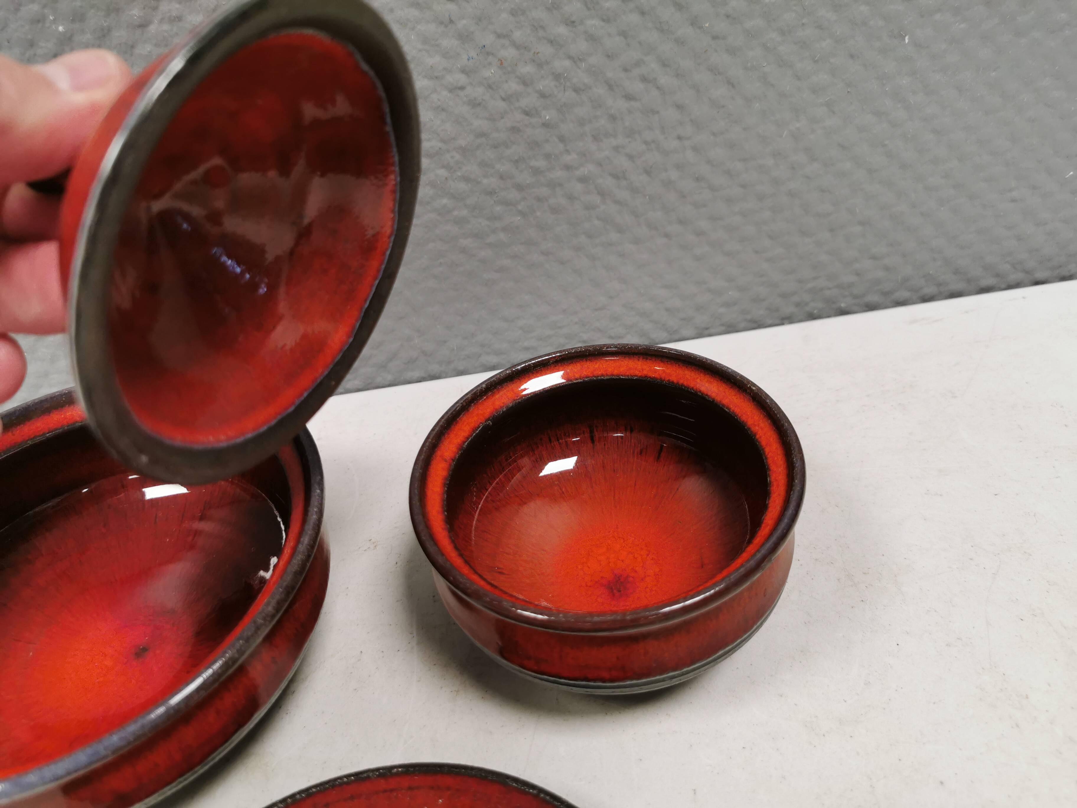 A lovely ceramic LOT from Danish Ditlev ceramics from the 1980s.
