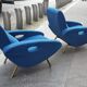 1/2 rare club chairs lounge chair François Letourneur for Maurice Mourra 1955