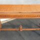Louis XVI double-style canne piano bench