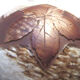 Art Deco ball vase signed Legras, acid-etched glass paste Vine decoration