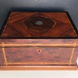 Wooden marquetry box