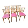 6 beech chairs
