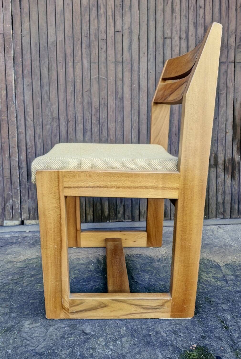 Maison regain set of 3 pieces in solid elm from the 70s and 80s.