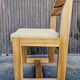 Maison regain set of 3 pieces in solid elm from the 70s and 80s.