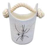 Ice bucket / Vallauris ceramics by Henri Cimal for the Palissy gallery