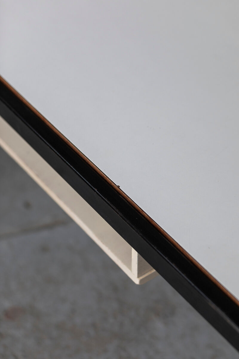 Coffee table, TU04, by Cees Braakman for Pastoe with magazine holder, Holland 1960’s