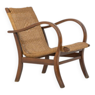 Fauteuil Bauhaus d'Erich Dieckmann (Allemagne, années 1930).