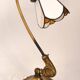 Tiffany-style bronze lamp mid-20th century
