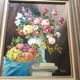 Still Life with Flowers and Fruits signed by Georges Mallet