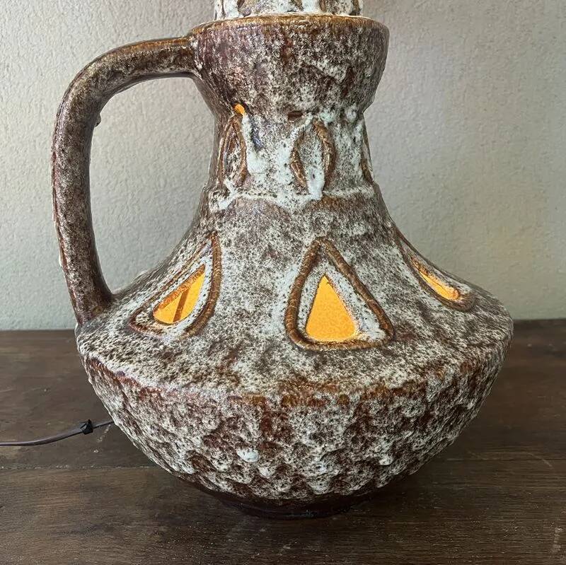 Vintage ceramic sun lamp