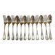 12 couverts anciens Ercuis métal argenté