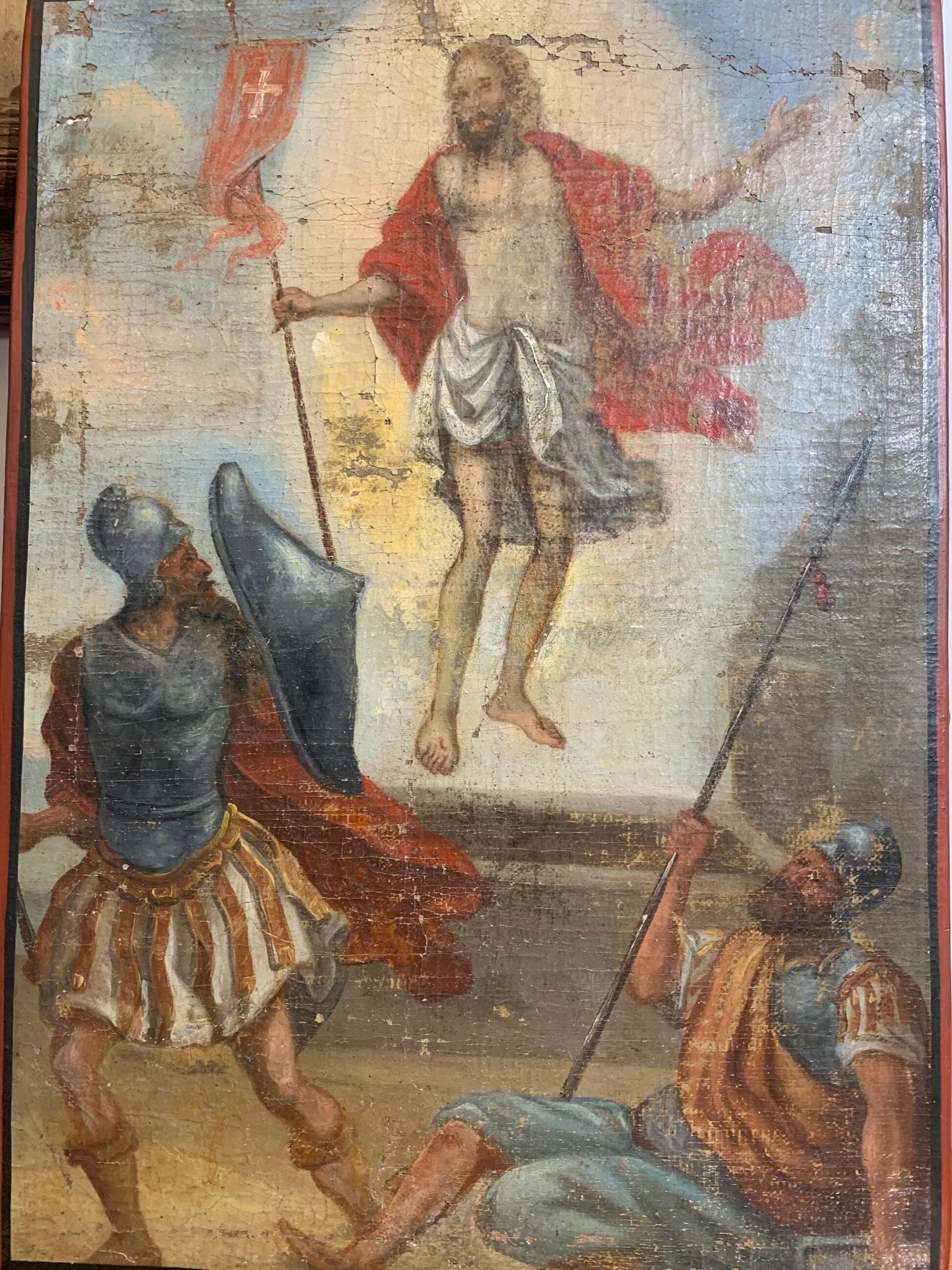Icon "Resurrection", 18th–19th century, tempera on wood