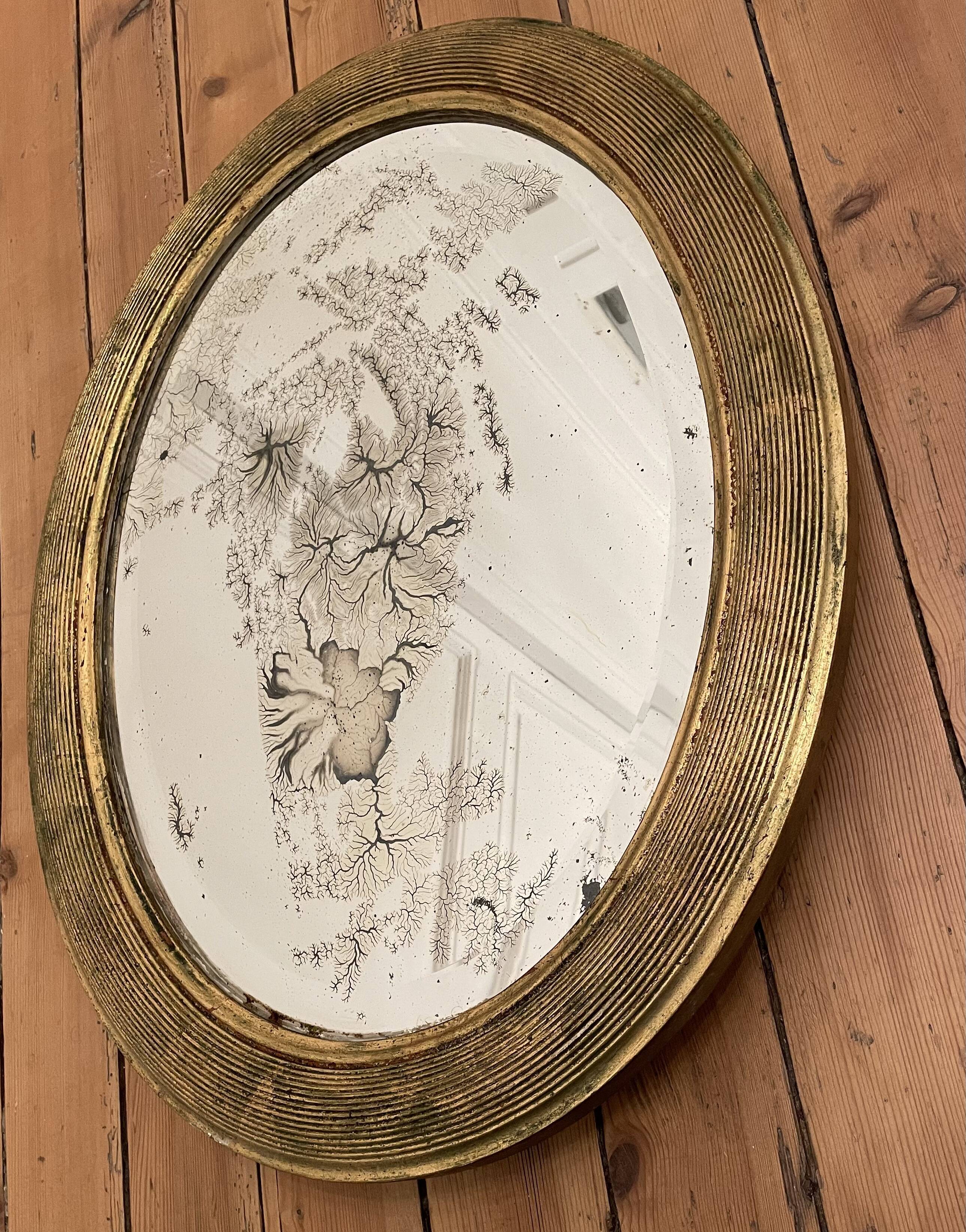 Art Deco mirror from the 1930s - 68x53cm