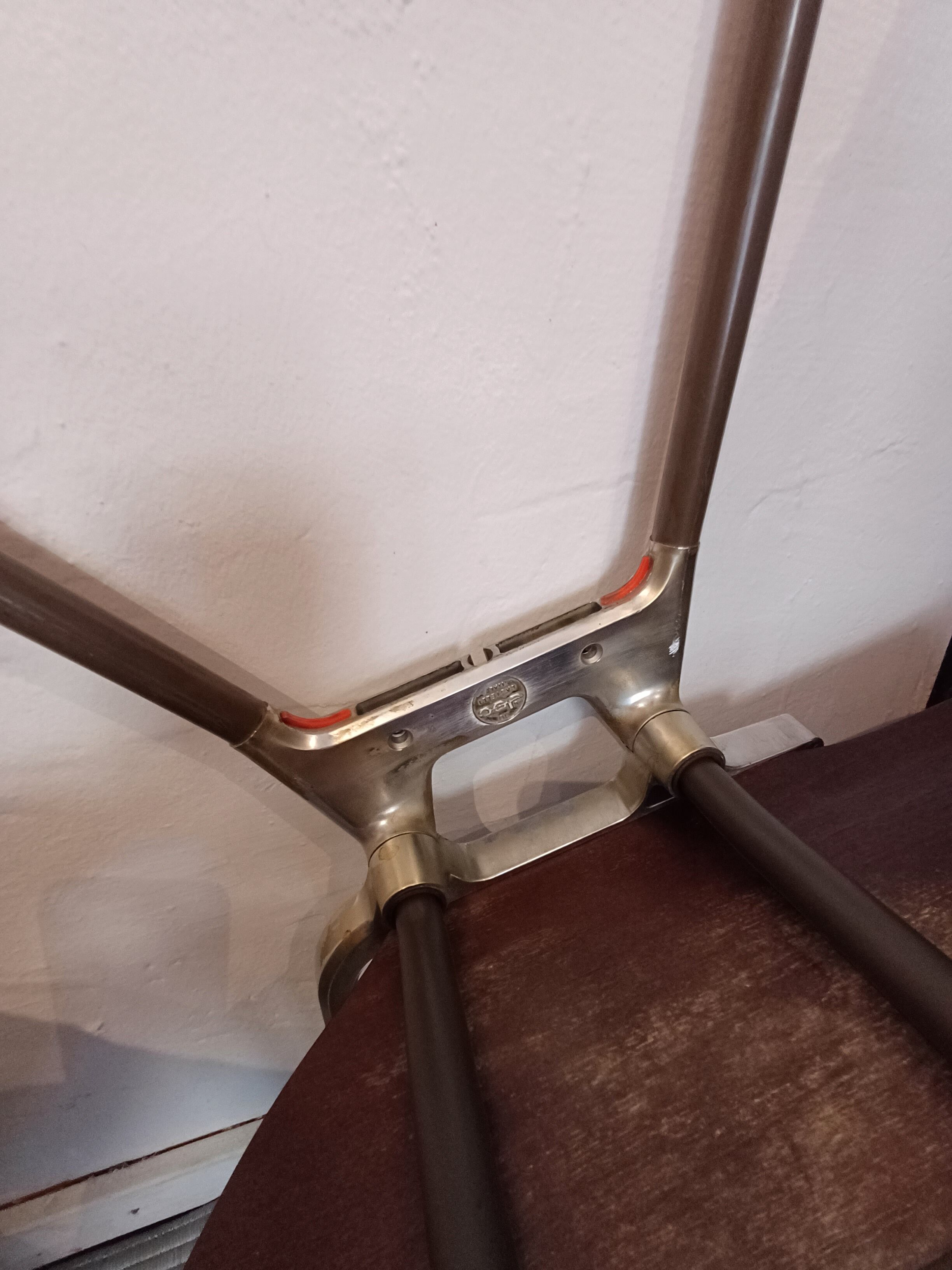 Set of 2 office chairs DSC 106 design Piretti for Castelli, 1965