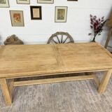 Farmhouse table with central extensions