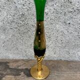 Petit vase ancien peint main