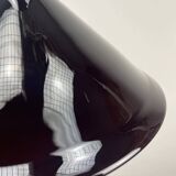 Danish purple glass pendant by Michael Bang for Holmegaard 1972