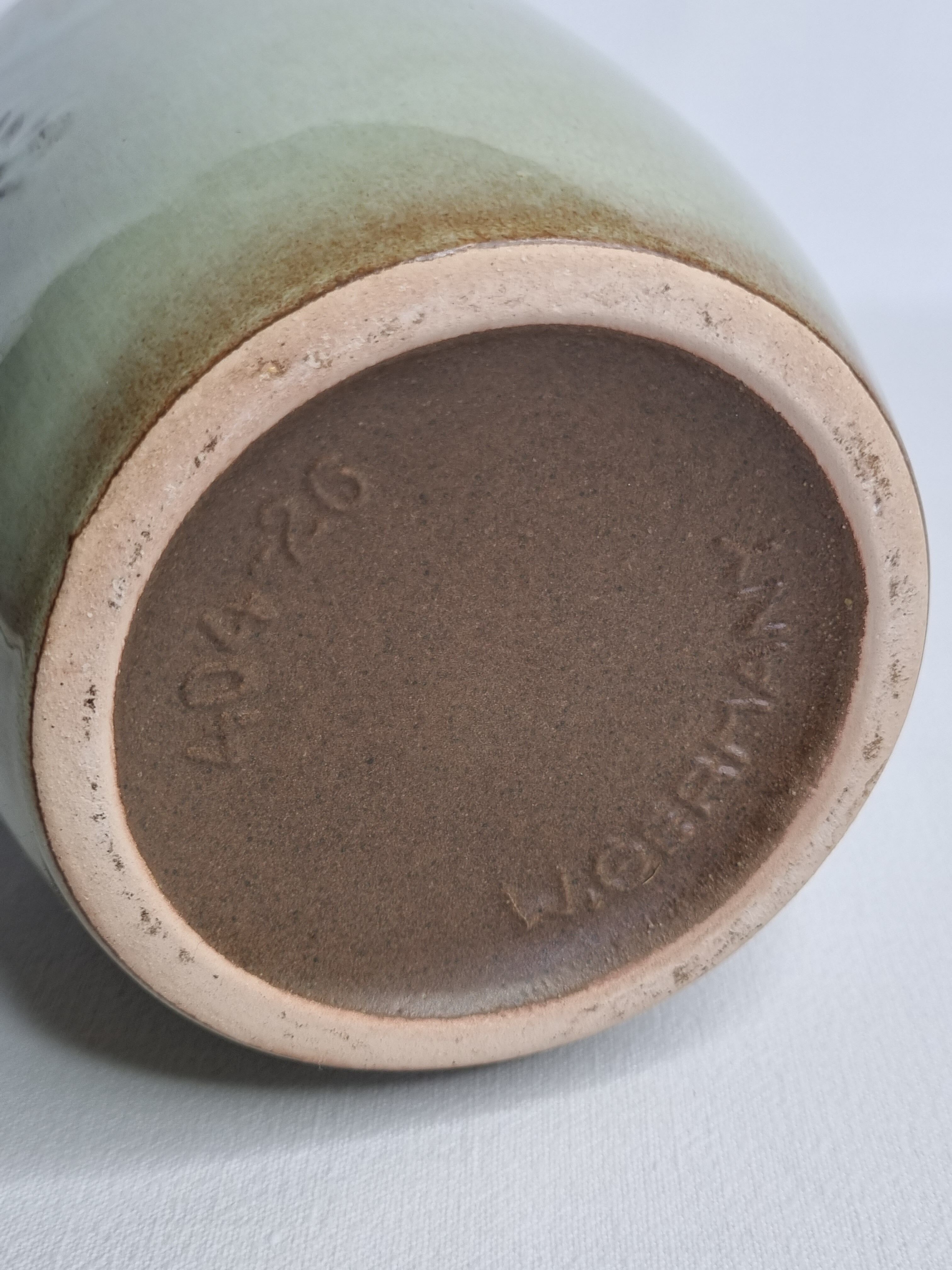 Scheurich Keramik cove vase, West Germany, flower decoration, 26 cm