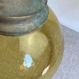 Antique bubble glass chandelier