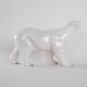 Sculpture d'ours polaire en céramique, Danemark années 1970