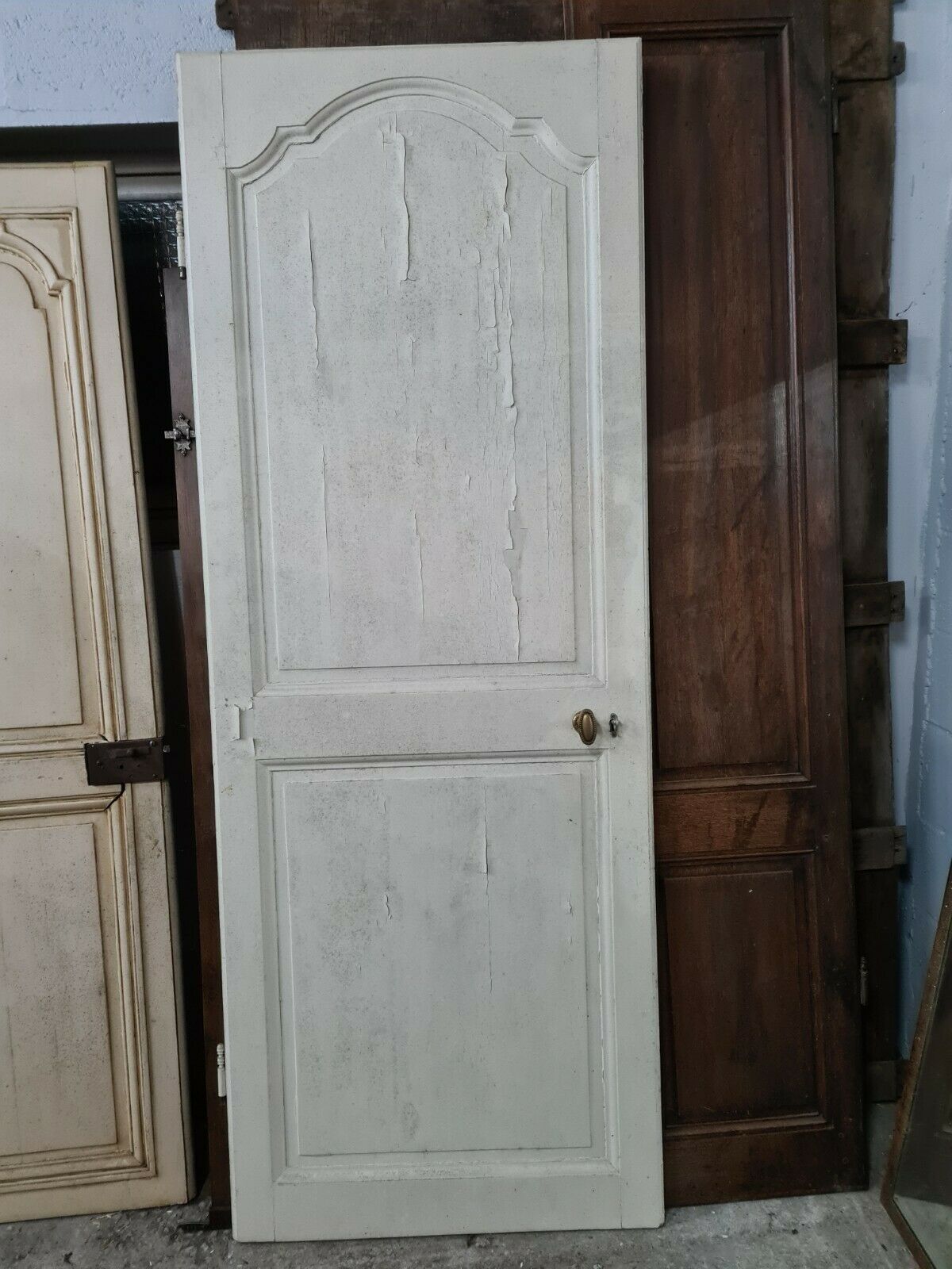 Oak communication door
