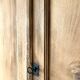 Raw wood wardrobe