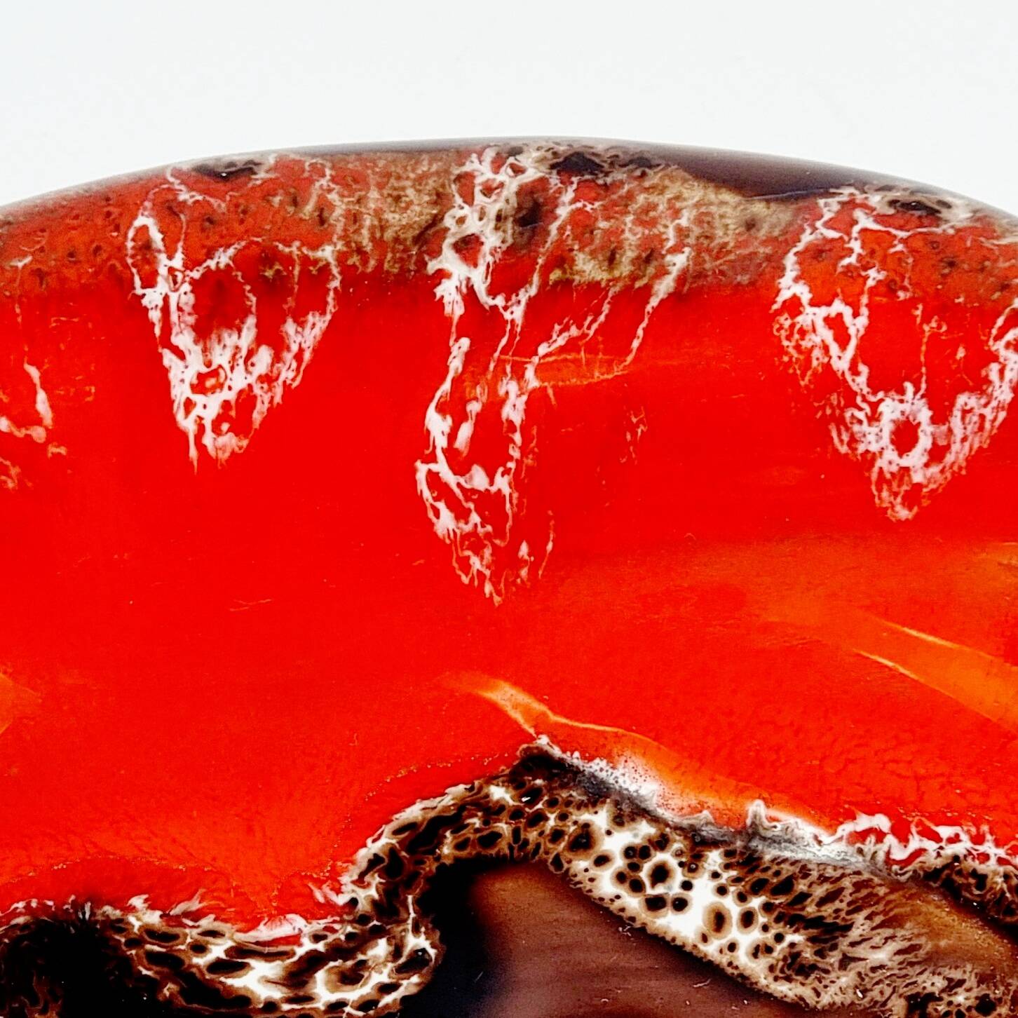 Mid Century Modern Glazed Ceramic Bowl/Catchall from Vallauris, France, 1960s/1970s