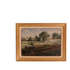 Le potager du château