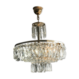Crown chandelier with grapevines