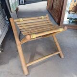 Bamboo fisherman style stool