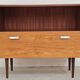 Petit meuble d'appoint buffet en bois 1970