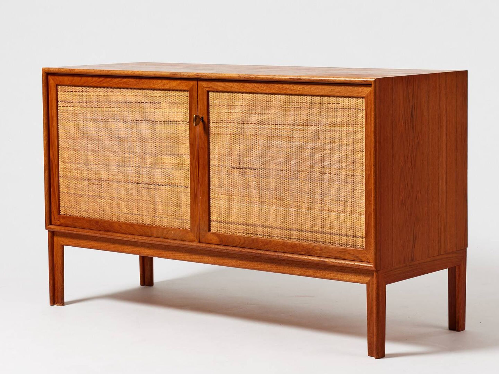 2x mid-century teak sideboards alf svensson