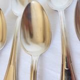 7 silver-plated metal soup spoons with hallmarks 2106231