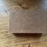 Old wooden game box, vintage