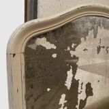 Louis Philippe mirror in wood and patinated stucco 19th century