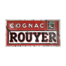 Enamelled plate Cognac Rouyer